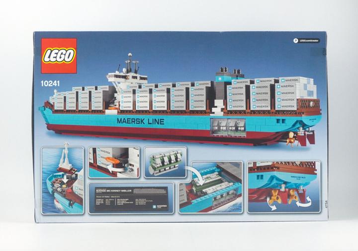 Actual product image LEGO Maersk Line container ship (10241, LEGO Creator Expert)