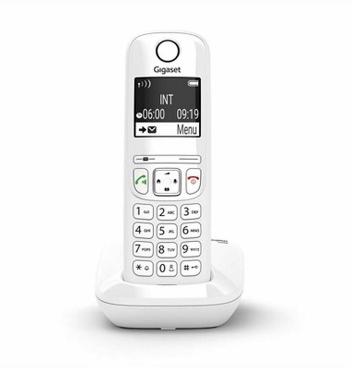 Actual product image Gigaset SIEMENS WIRELESS PHONE AS690 WHITE (S30852-H2816-D202)