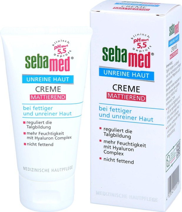 Produktbild Sebamed Unreine Haut mattierende Creme, 50 ml CRE (50 ml, 24h Creme)