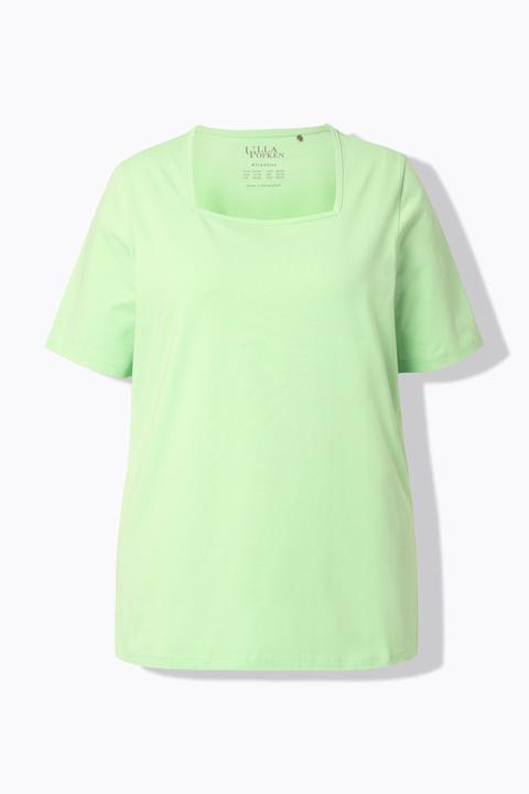 Actual product image Ulla Popken Essential Square Neck Stretch Tee (46, 48)
