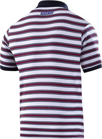 Sparco Martini Racing Polo Shirt Replica Striped