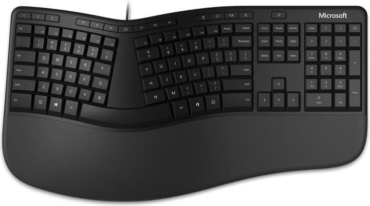 Microsoft PCA HW Ergonomisch toetsenbord (FR, Bedraad)