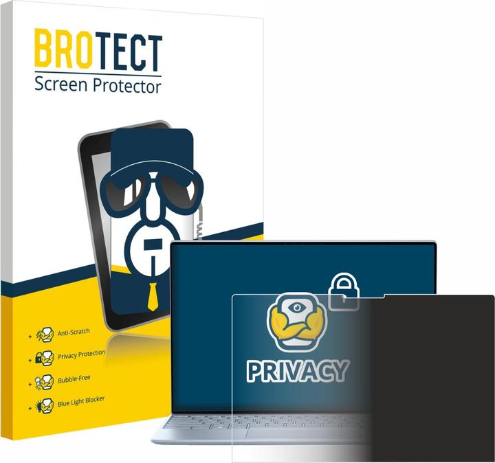 Productafbeelding BROTECT Anti-spionnetje privacyfolie Beschermfolie tegen blauw licht (9315")