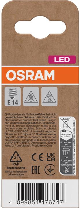 Produktbild Osram LED-Lampe Classic (E14, 470 lm, 1 x)