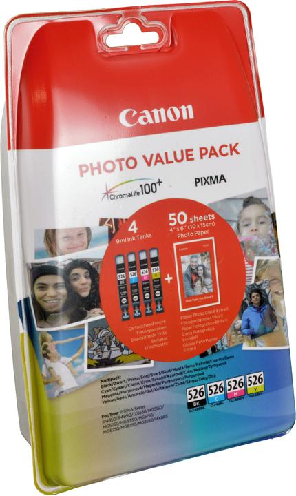 Immagine prodotto Canon CLI-526 (M, C, Y, FC)