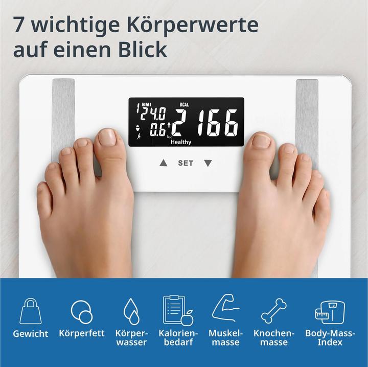 Produktbild ADE Körperfettwaage (200 kg)