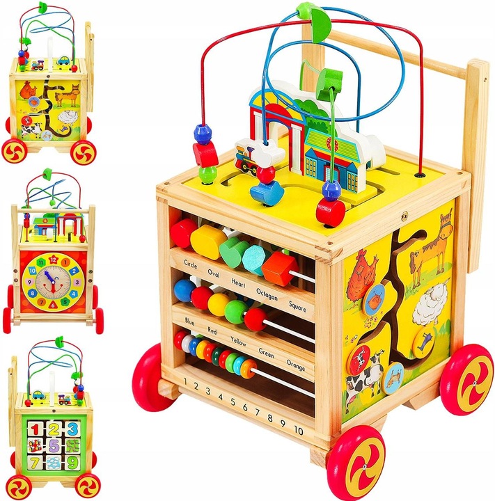 Immagine prodotto Kruzzel Carrello in legno per bambini