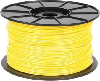 Produktbild Hamlet Spule Filament für 3D-Drucker 3DX100 in Gelb ABS 1kg (ABS, 1.75 mm, 1000 g)