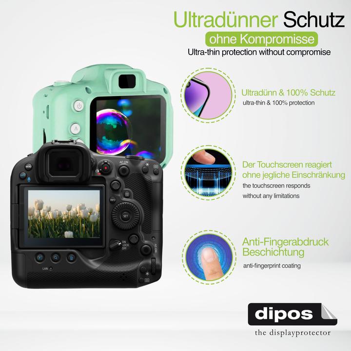 Produktbild Dipos Schutzfolie Matt für Sigma SD9 (Displayschutz)