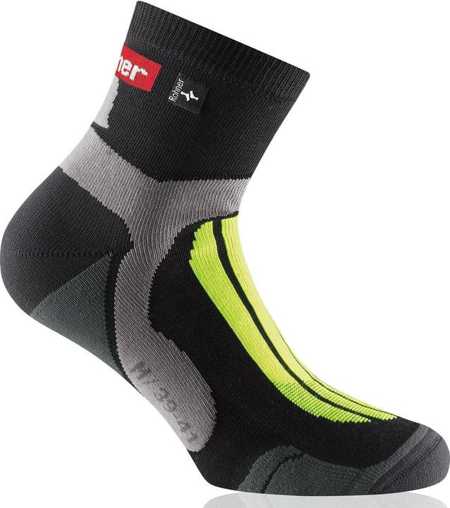 Image du produit Rohner Cross Country Chaussettes de sport, couleur 518 jaune fluo, taille 36-38 (36 - 38)