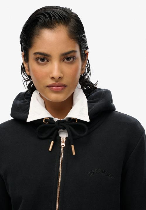 Image du produit Superdry Sweat à capuche zippé à logo Essential (XS)