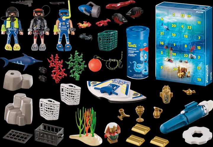 Actual product image Playmobil Bathing fun police diving operation