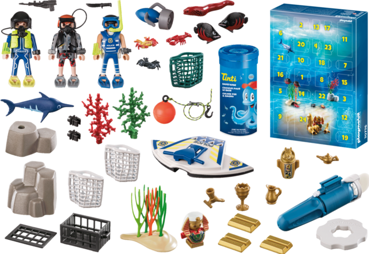 Produktbild Playmobil Badespass Polizeitaucheinsatz
