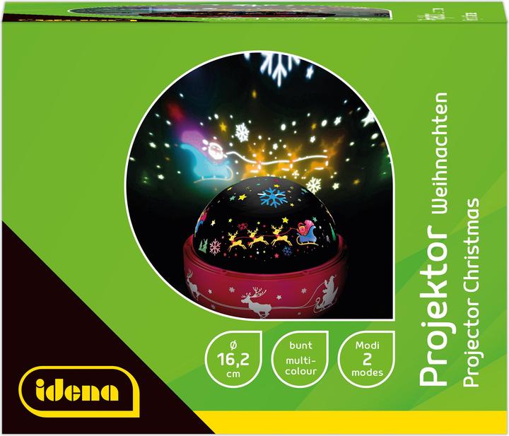 Image du produit Idena Projecteur LED Noël 16,2x16,2x13cm