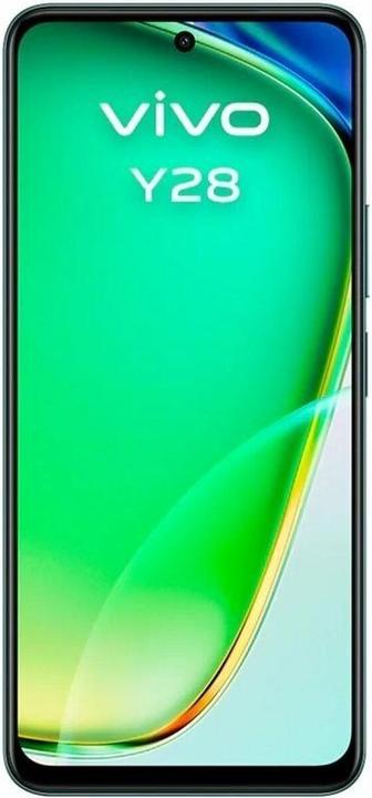 Actual product image Vivo Y28 (128 GB, Agate green, 6.68", Hybrid Dual SIM, 4G)
