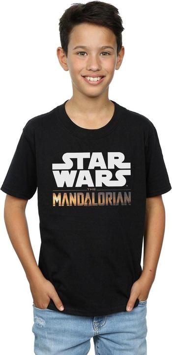 Produktbild Star Wars The Mandalorian Logo TShirt Jungen (152, 158)