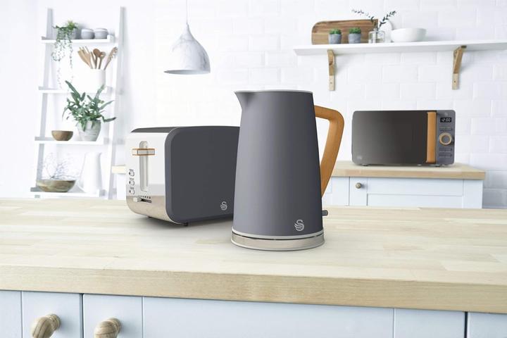 Actual product image Swan Nordic Breakfast Set with Wireless Kettle and Wide Slot Toaster (1.70 l)