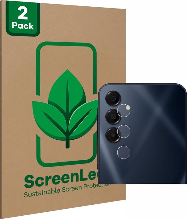 Actual product image ScreenLeaf Protective film sustainable screen protector screen protector film clear transparent (2 pcs., Samsung Galaxy A16 5G)
