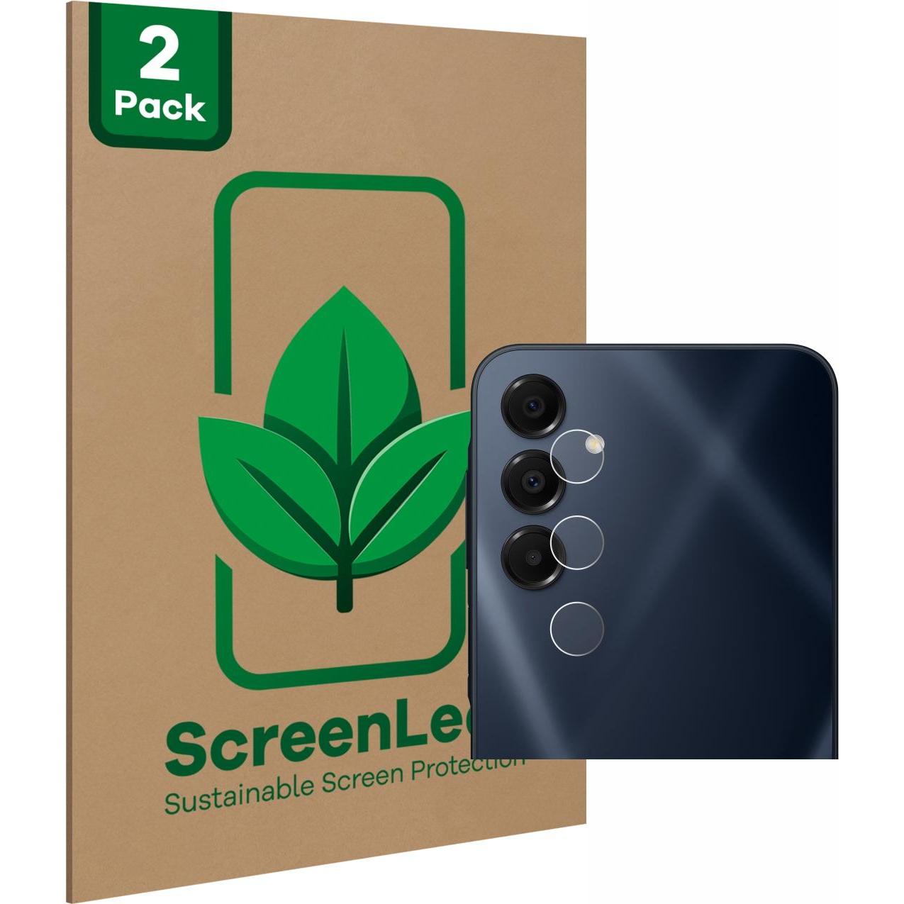 Thumbnail - ScreenLeaf Schutzfolie nachhaltiger Displayschutz Displayschutzfolie Folie Klar Transparent (2 Stück, Samsung Galaxy A16...