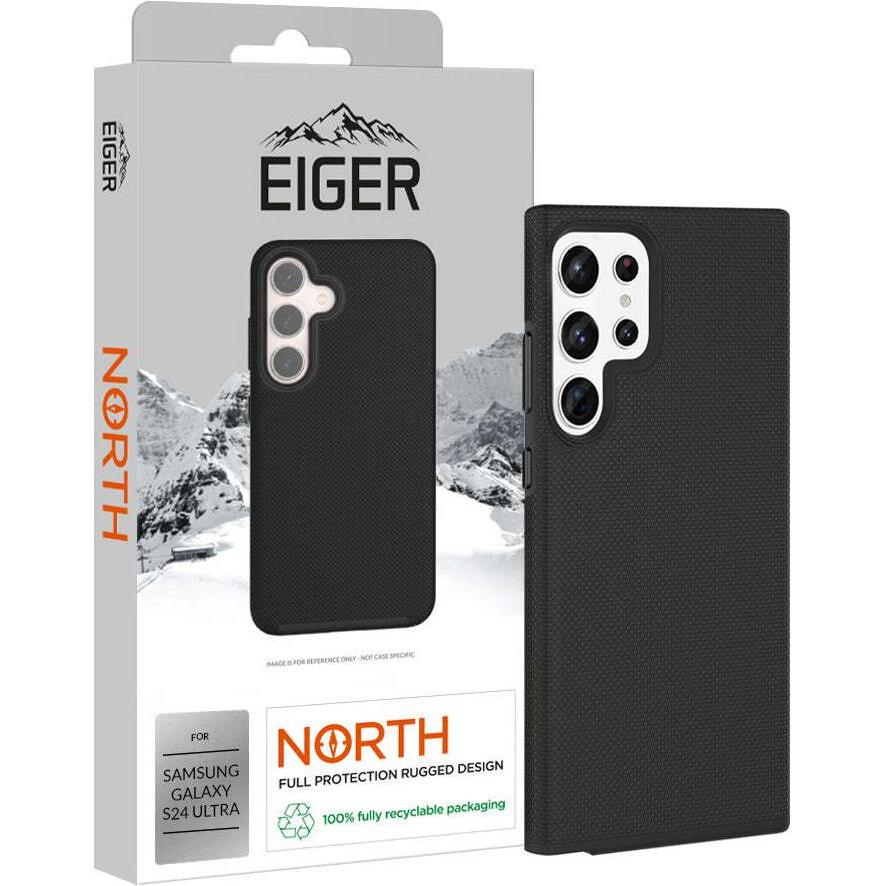 Thumbnail - Eiger North Case (Samsung Galaxy S24 Ultra), Smartphone Hülle, Schwarz
