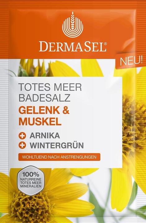 Actual product image DermaSel Badekristall Gesundheitsbad - GELENK & MUSKEL (Bath pearls)