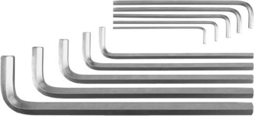 Actual product image Yato HEX KEY SET 10PCS 317MM LONG