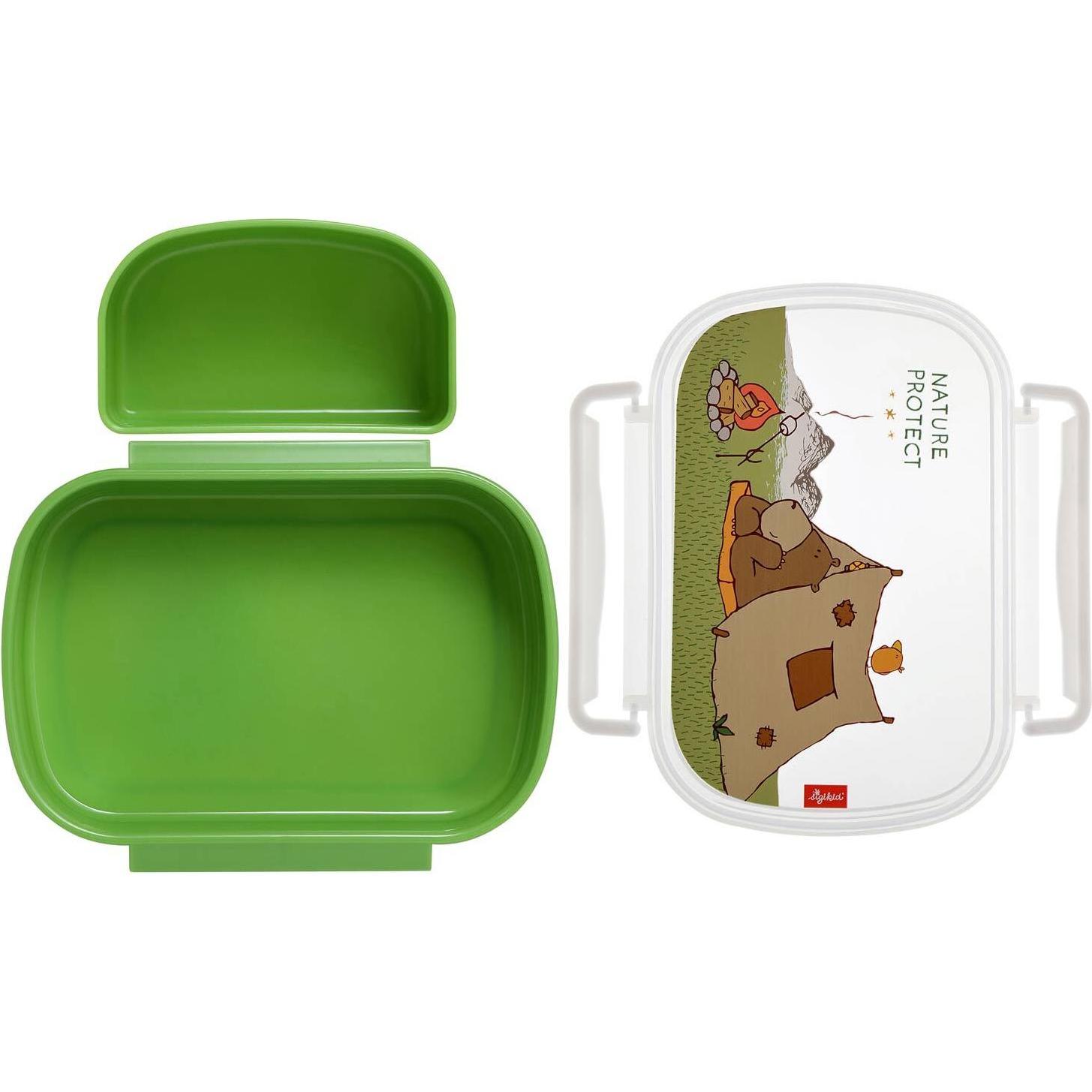 Thumbnail - Sigikid Brotzeitbox, Lunchbox, Grün