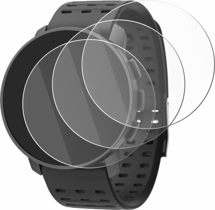 Actual product image Savvies 3x Smart Glass - 9H Hybrid Glass Screen Protector for Suunto 9 Peak Pro