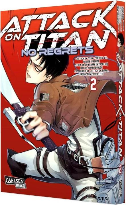 Produktbild Attack on Titan - No Regrets, Band 2 (Deutsch, Hajime Isayama, 2015)