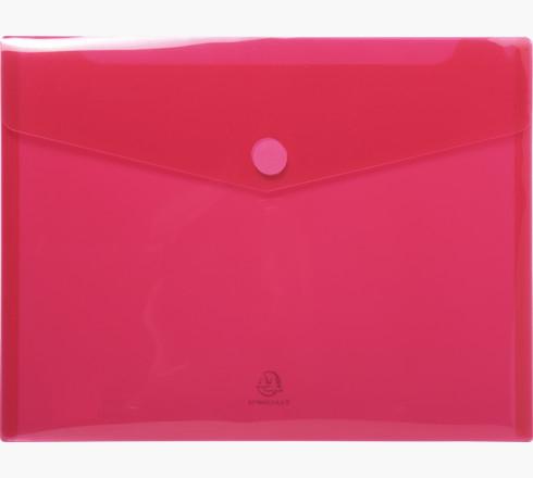 Image du produit Exacompta Sachet de 5 pochettes-enveloppes polypropylène - A4 - Couleurs assorties (A4, 5 x)