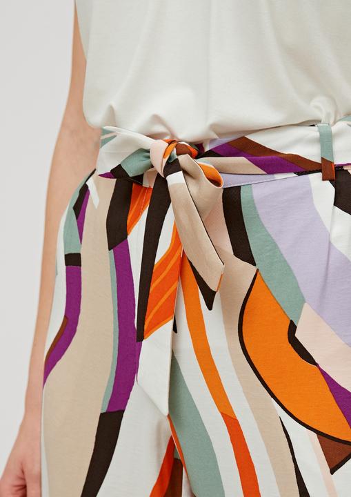 Immagine prodotto Comma Hose Regular: Hose mit Bindegürtel (36)