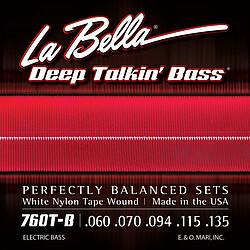 Produktbild La Bella Bass 760TB White Nylon 060/135 (760 x, Gitarre)