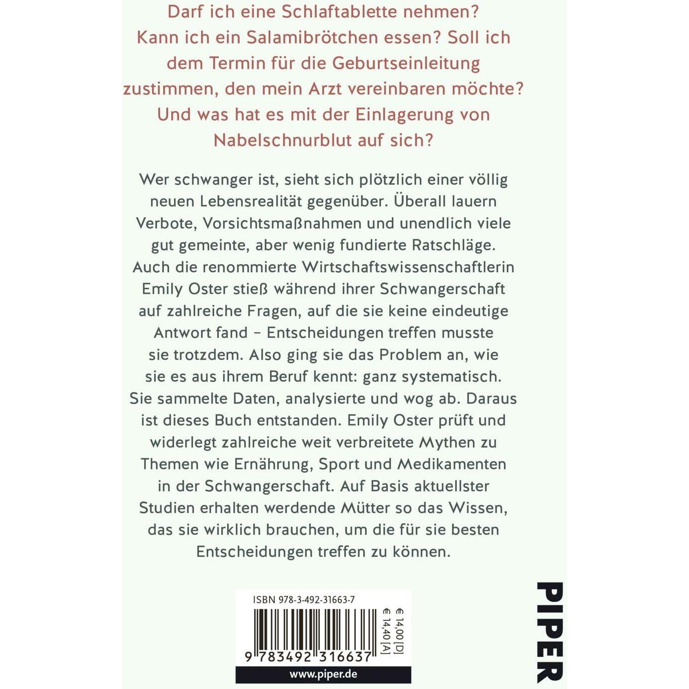 Thumbnail - Das einzig wahre Schwangerschafts-Handbuch, Ratgeber von Emily Oster