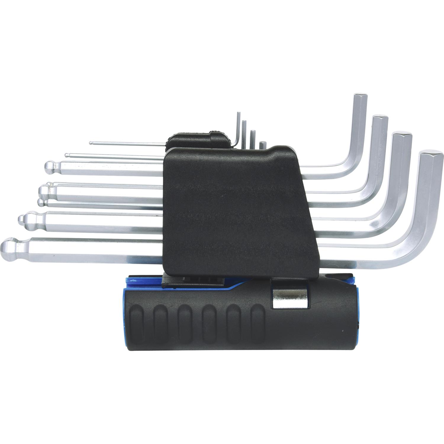 Thumbnail - KS Tools, Sechskantschlüssel, 3-in-1-Winkelstiftschlüssel-Satz lang