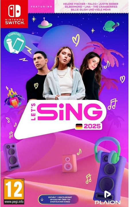 Plaion Let's Sing 2025 German Version (Switch, DE)