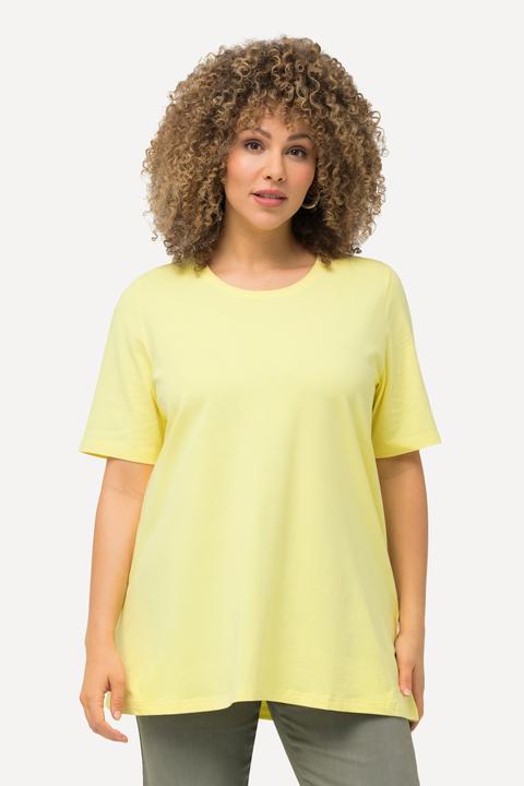 Actual product image Ulla Popken Essential Round Neck Stretch Tee (46, 48)