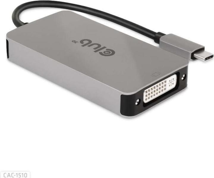Actual product image Club 3D USB Typ-C zu (DVI, 24.50 cm)