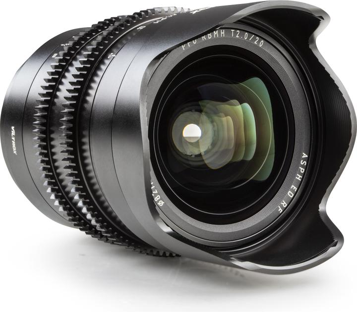 Actual product image Viltrox E-20mm T2.0 S Full Frame, Manual focus Cine lens for Sony E mount, 20mm/T2.0 (Sony E, APS-C / DX)