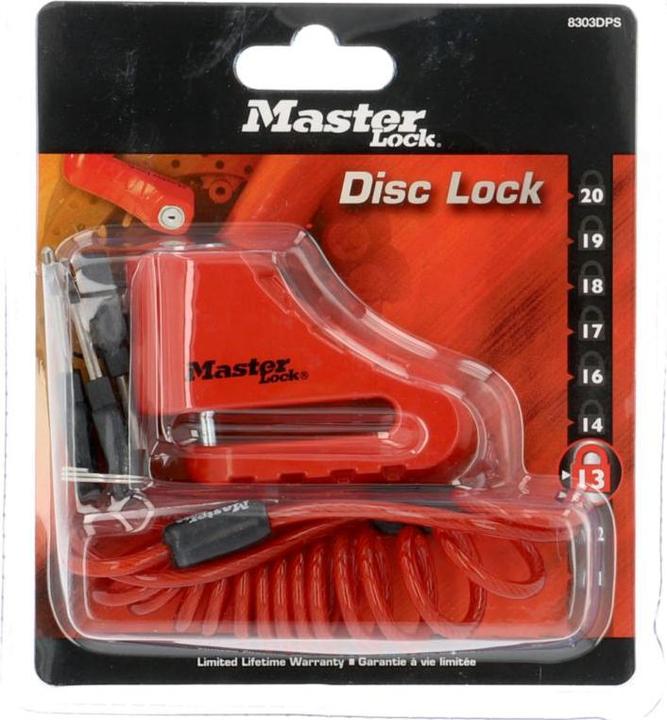 Produktbild Master Lock Scheibenbremsenschloss