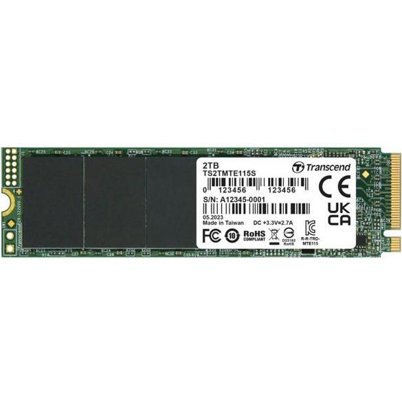 Transcend MTE115S (2000 GB, M.2 2280), SSD