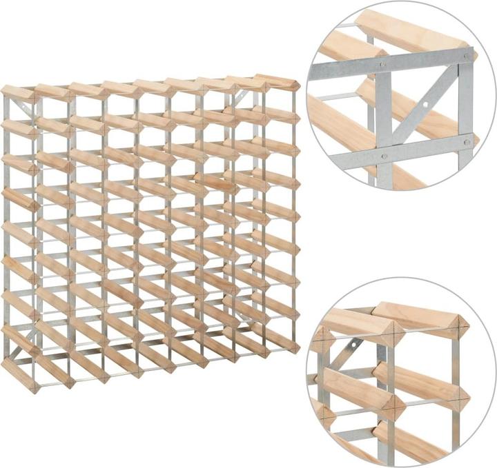 Produktbild VidaXL Dorkas (80 x 22.5 x 80 cm, 72 Fl.)