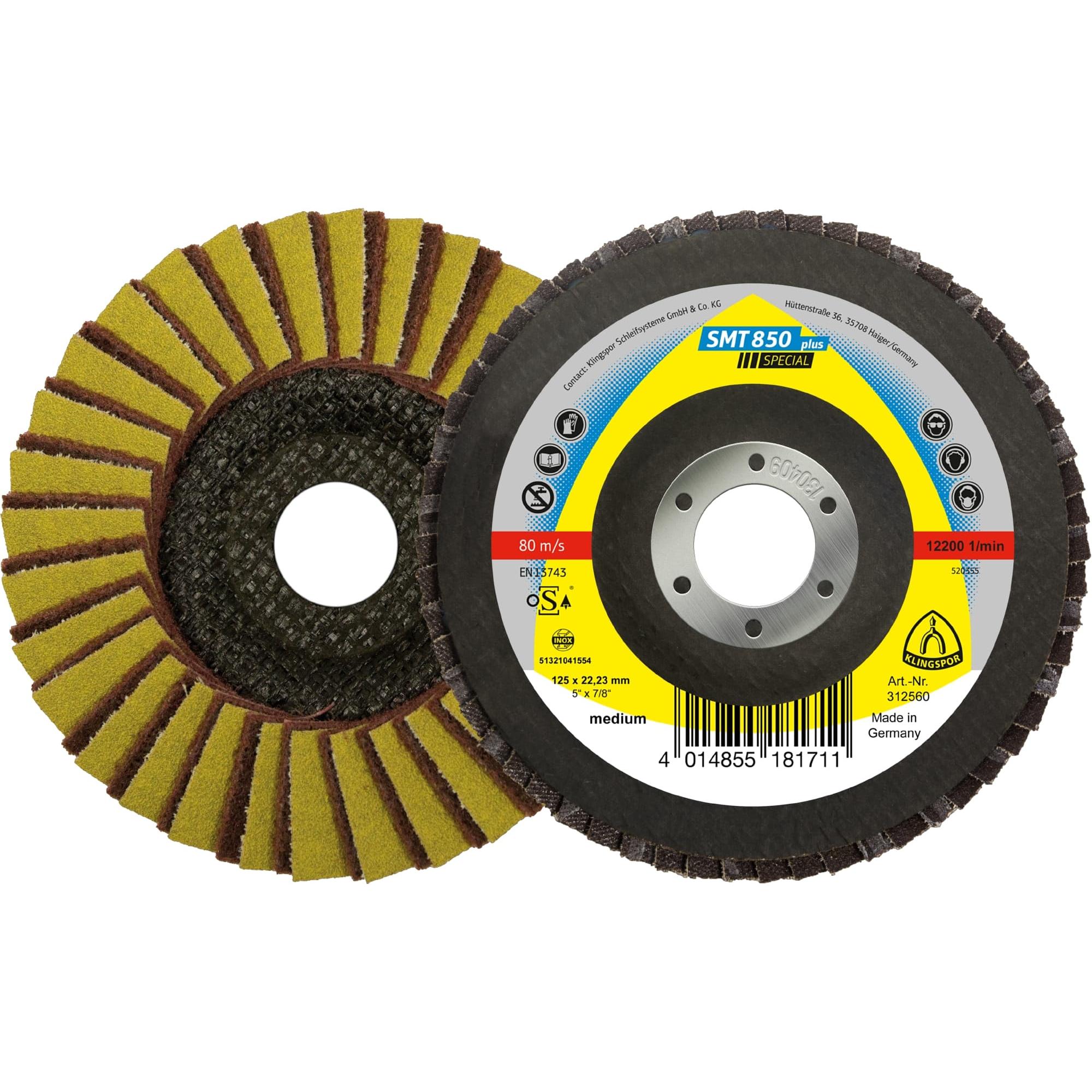 Klingspor, Sägeblatt, SMT 850 plus Special - Kompaktscheiben 125 x 22,23 mm