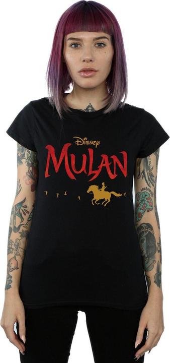 Immagine prodotto Disney Mulan Movie Logo Maglietta Donna (L)