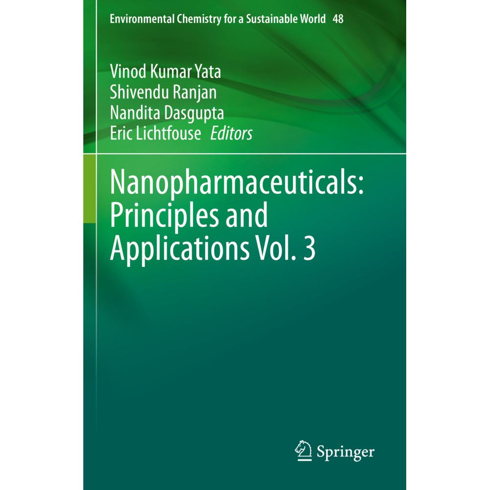Nanopharmaceuticals: Principles and Applications Vol. 3, Fachbücher von Eric Lichtfouse, Nandita Dasgupta, Shivendu Ranj...