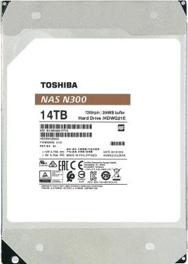 Image du produit Toshiba N300 (14 To, 3.5", CMR)