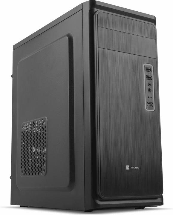 Productafbeelding Genesis PC-kast Armadillo G2 Zwart, Midi Tower, Voeding inbegrepen Nee (ATX, mATX, Mini-ITX)