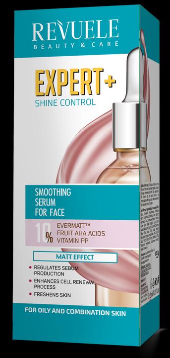 Revuele EXPERT+ SHINE CONTROL Smoothing serum, 25ml (25 ml, 24h Creme)