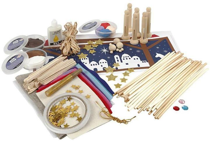 Produktbild Creativ Company Bastelset Weihnachtskrippe