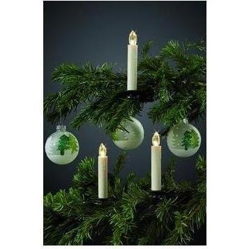 Thumbnail - Hellum, LED Kerzen, LED-Weihnachtsbaumkerzen kabellos BASIS-SET 10 BS ww, Box (1 x)