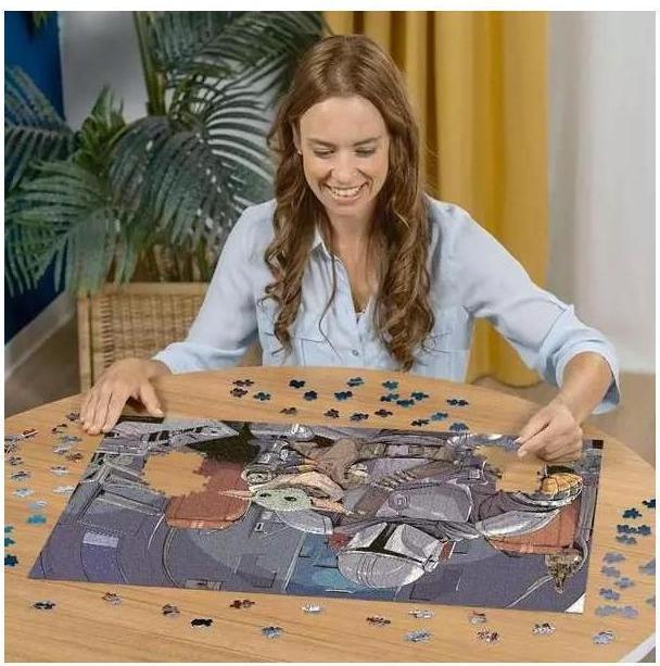 Produktbild Ravensburger Puzzle 12000512 - The Mandalorian - 1000 Teile Star Wars Puzzle für Erwachsene und (1000 Teile)